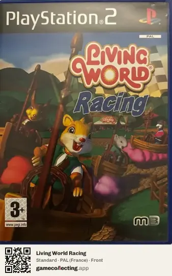 Living World Racing PlayStation 2, France box front