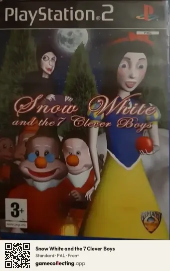 Snow White and the 7 Clever Boys PlayStation 2, PAL box front