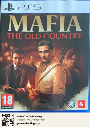 Mafia: The Old Country PlayStation 5, France box front