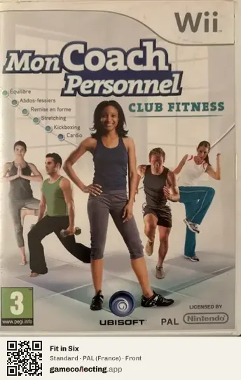Fit in Six Nintendo Wii, France box front