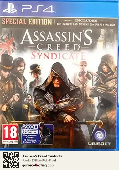 Assassin's Creed Syndicate PlayStation 4, PAL box front