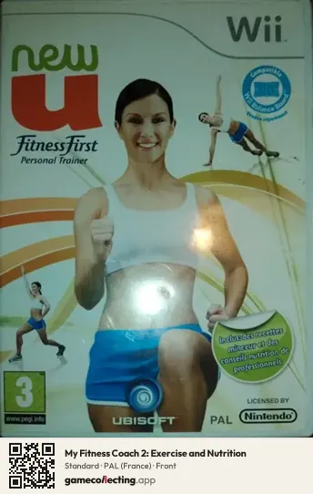 My Fitness Coach 2: Exercise and Nutrition Nintendo Wii, France box front