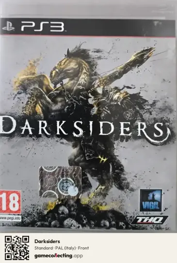 Darksiders PlayStation 3, Italy box front