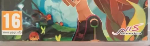 The Witch and the Hundred Knight, the PEGI square on its front