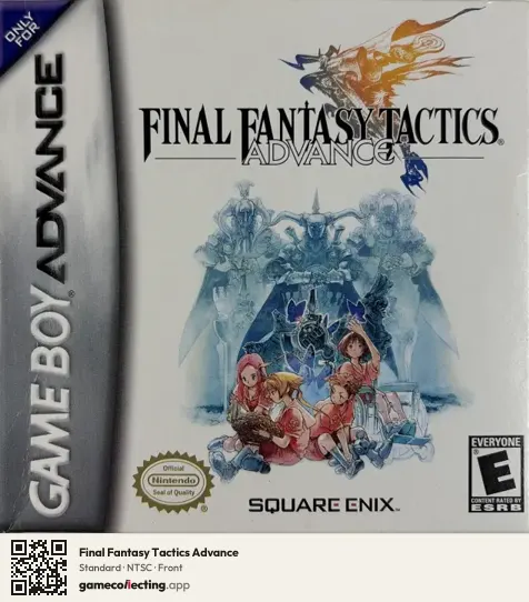 Final Fantasy Tactics Advance Game Boy Advance, NTSC box front