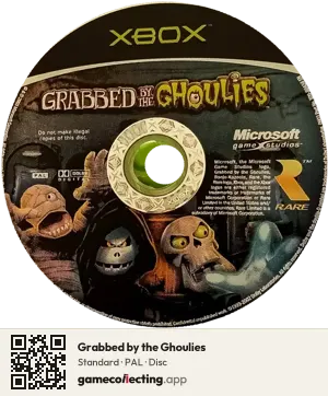 Grabbed by the Ghoulies Xbox, PAL disc