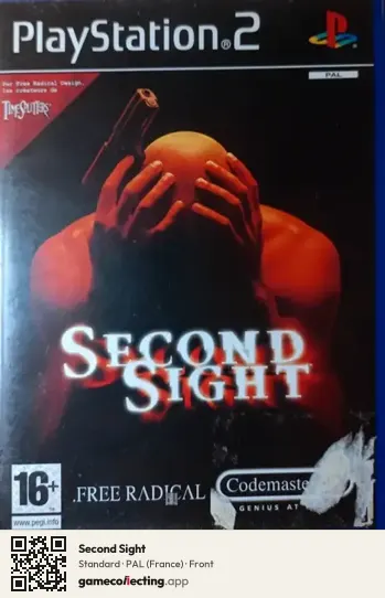 Second Sight PlayStation 2, France box front