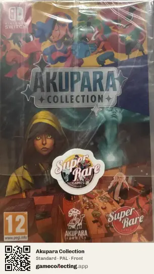 Akupara Collection Nintendo Switch, PAL box front