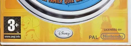Disney Th!nk Fast: The Ultimate Trivia Showdown, the PEGI square on its front