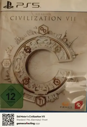 Sid Meier's Civilization VII PlayStation 5, Germany box front