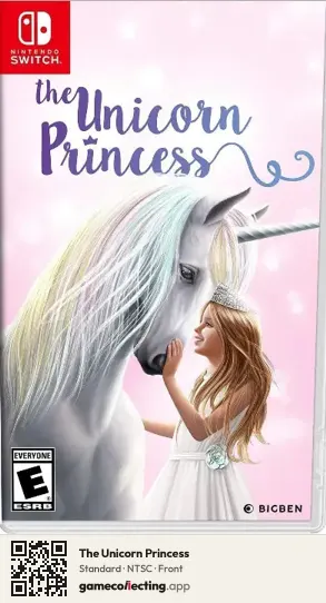 The Unicorn Princess Nintendo Switch, NTSC box front