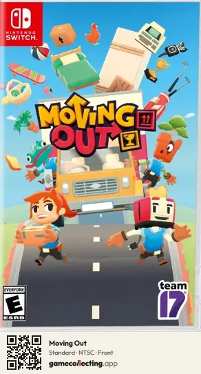 Moving Out Nintendo Switch, NTSC box front