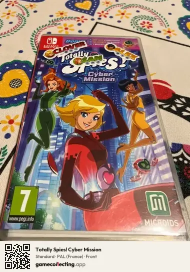 Totally Spies! Cyber Mission Nintendo Switch, France box front