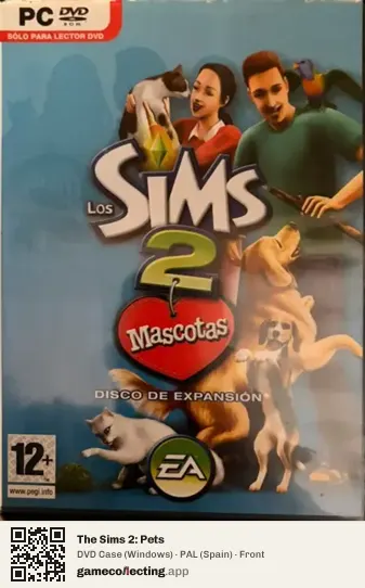 The Sims 2: Pets Computer, Spain box front