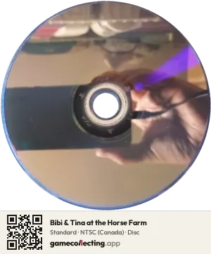 Bibi & Tina at the Horse Farm PlayStation 4, NTSC disc