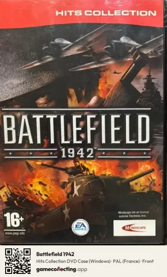 Battlefield 1942 Computer, France box front