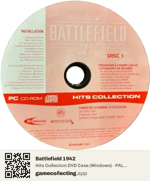 Battlefield 1942 Computer, PAL disc