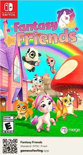 Fantasy Friends Nintendo Switch, NTSC box front