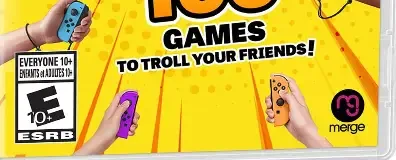 Ultra Mega Xtra Party Challenge, the ESRB box on its front