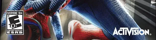 The Amazing Spider-Man, the ESRB box on its front