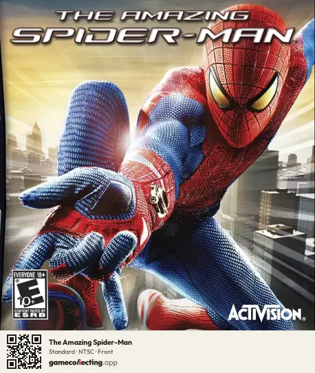 The Amazing Spider-Man Nintendo DS, NTSC box front