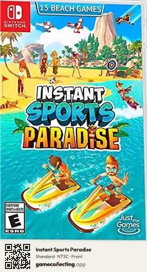 Instant Sports Paradise Nintendo Switch, NTSC box front