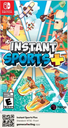 Instant Sports Plus Nintendo Switch, NTSC box front