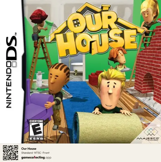 Our House Nintendo DS, NTSC box front