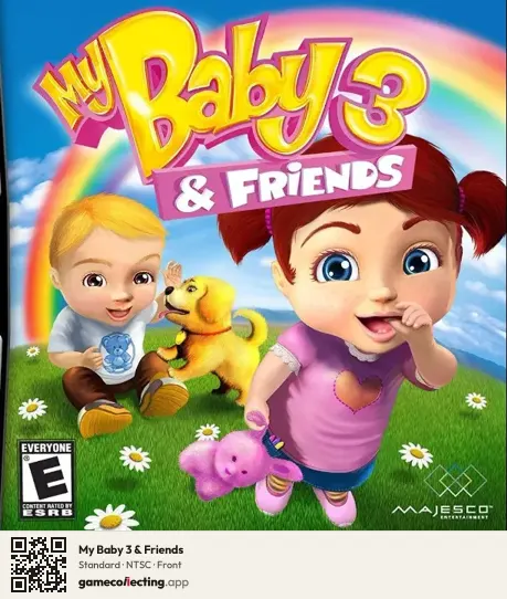 My Baby 3 & Friends Nintendo DS, NTSC box front