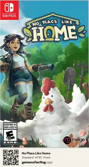 No Place Like Home Nintendo Switch, NTSC box front
