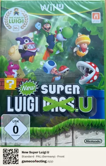 New Super Luigi U Nintendo Wii U, Germany box front