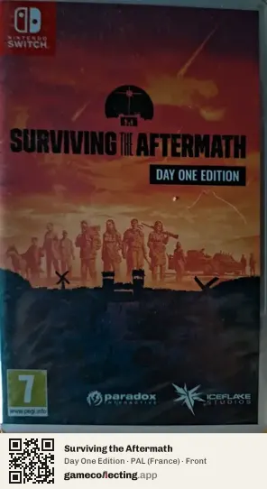 Surviving the Aftermath Nintendo Switch, France box front