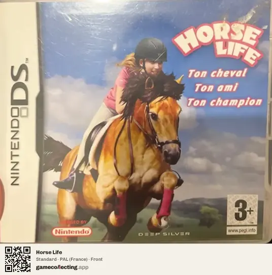 Horse Life Nintendo DS, France box front