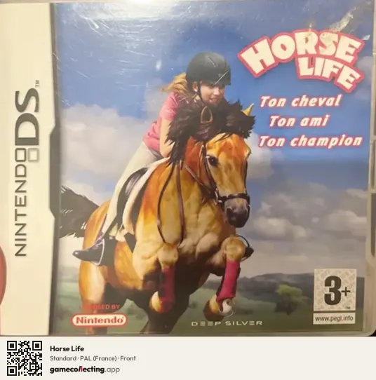 Horse Life Nintendo DS, France box front