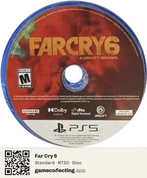 Far Cry 6 PlayStation 5, NTSC disc