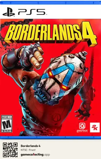 Borderlands 4 PlayStation 5, NTSC box front