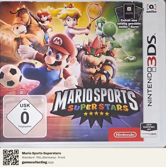 Mario Sports Superstars Nintendo 3DS, Germany box front