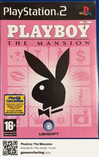 Playboy: The Mansion PlayStation 2, Italy box front