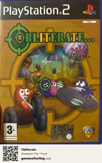 Obliterate PlayStation 2, PAL box front