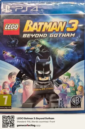 LEGO Batman 3: Beyond Gotham PlayStation 4, Nordic countries box front