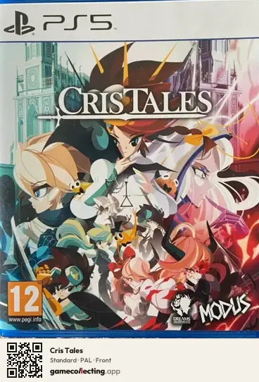 Cris Tales PlayStation 5, PAL box front