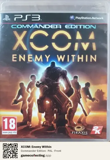 XCOM: Enemy Within PlayStation 3, PAL box front