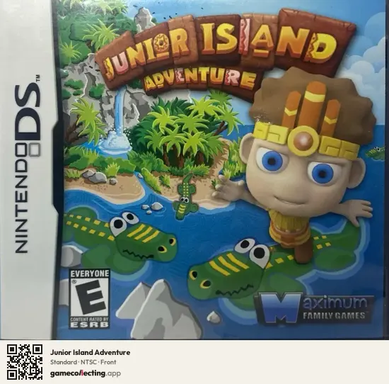 Junior Island Adventure Nintendo DS, NTSC box front