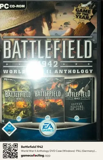 Battlefield 1942 Computer, Germany box front