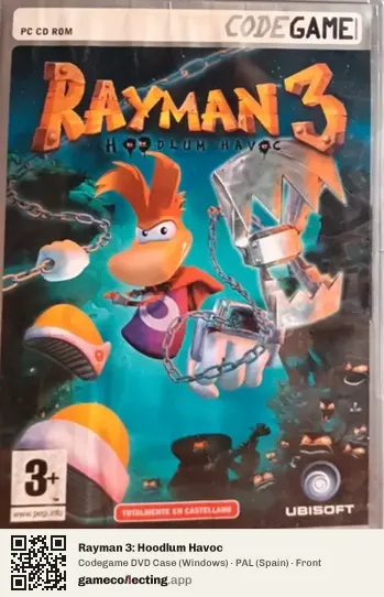 Rayman 3: Hoodlum Havoc Computer, Spain box front