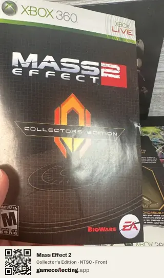 Mass Effect 2 Xbox 360, NTSC box front