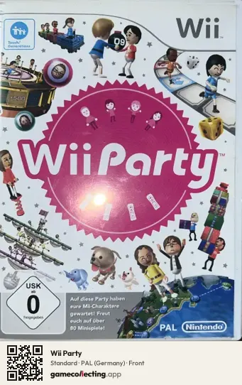 Wii Party Nintendo Wii, Germany box front