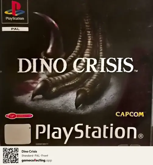 Dino Crisis PlayStation, PAL box front