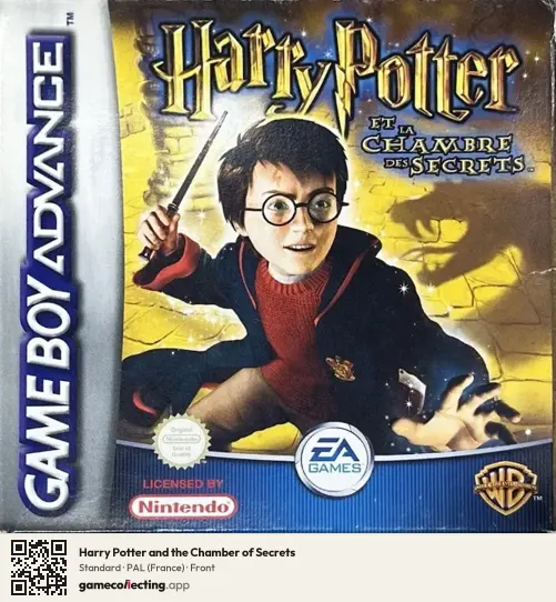 Harry Potter and the Chamber of Secrets Game Boy Advance, France box front