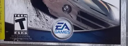 Burnout 3: Takedown, the ESRB box on its front